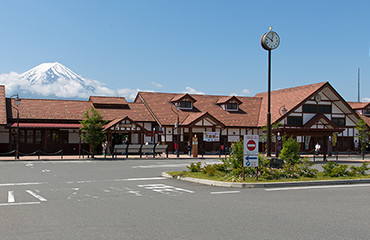 河口湖駅の写真