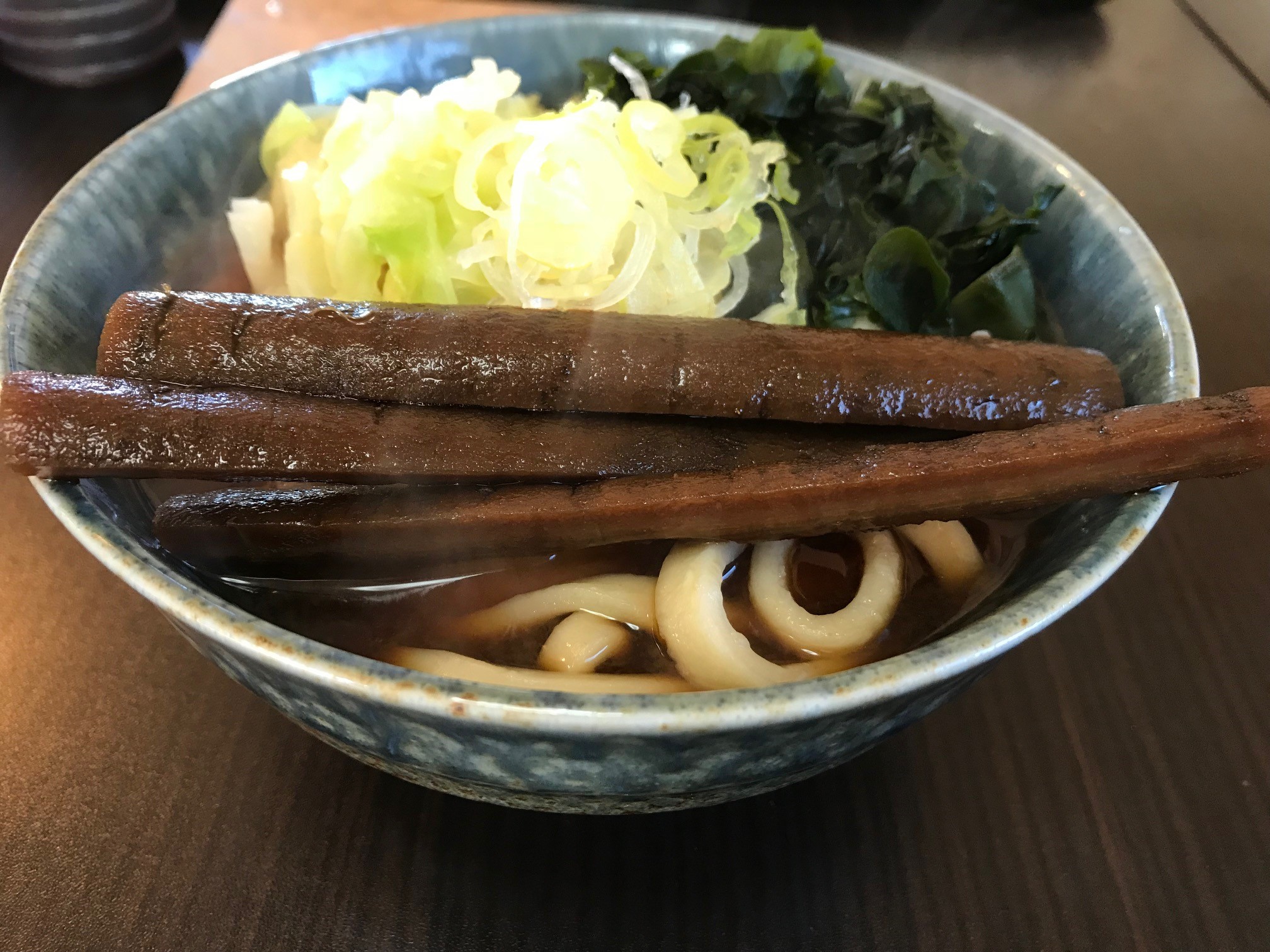 夜でも食べられるうどん