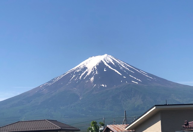 今日は快晴です！